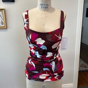 Floral Athleta Swim Suit Top